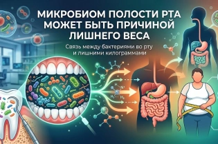 Микробиом полости рта может быть связан с лишним весом?